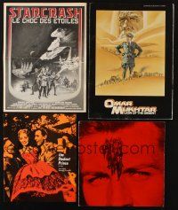 9h032 LOT OF 4 MISCELLANEOUS ITEMS '54 - '78 Starcrash, The Invaders & more!