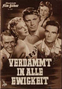 9h279 FROM HERE TO ETERNITY German program '54 Lancaster, Kerr, Sinatra, Reed, Clift, different!