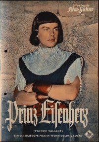 9h300 PRINCE VALIANT German program '54 different images of Robert Wagner & sexy Janet Leigh!