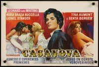 9j394 CASANOVA Belgian '69 Grazia Buccella, art of sexy women & Leonard Whiting in title role!
