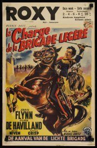 9j396 CHARGE OF THE LIGHT BRIGADE Belgian R50s Errol Flynn, Olivia De Havilland, Curtiz!
