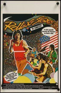 9j429 LET'S SPEND THE NIGHT TOGETHER Belgian '83 great art of Mick Jagger & The Rolling Stones!