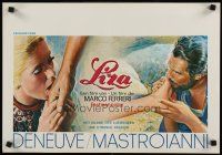 9j430 LIZA Belgian '72 art of sexy Catherine Deneuve licking hand, Marcello Mastroianni & foot!
