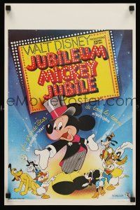 9j435 MICKEY MOUSE JUBILEE SHOW Belgian '78 Walt Disney, images of Goofy, Donald Duck, Pluto & more!