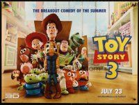 9j126 TOY STORY 3 advance DS British quad '10 Disney & Pixar, great image of Woody, Buzz, & more!