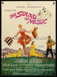 9j023 SOUND OF MUSIC DanishEng '65 classic artwork of Julie Andrews & top cast by Howard Terpning!