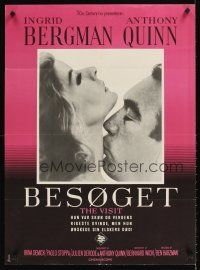 9j580 VISIT Danish '64 Ingrid Bergman wants to kill her lover Anthony Quinn!