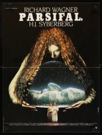 9j346 PARSIFAL French 15x21 '82 from Richard Wagner's opera, cool fantasy image!