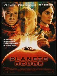 9j352 RED PLANET French 15x21 '00 Val Kilmer, Carrie-Ann Moss, Tom Sizemore!