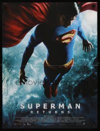 9j363 SUPERMAN RETURNS French 15x21 '06 Bryan Singer, Brandon Routh in title role!