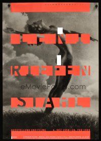 9j148 LENI RIEFENSTAHL RETROSPECTIVE German film festival poster '98 cool nude of director!