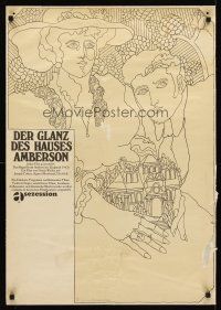 9j150 MAGNIFICENT AMBERSONS German '66 directed by Orson Welles, Booth Tarkington story!