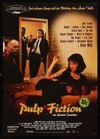 9j155 PULP FICTION German '94 Quentin Tarantino, Uma Thurman, Bruce Willis, Samuel L. Jackson!