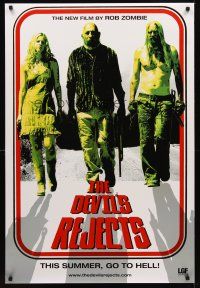 9k199 DEVIL'S REJECTS teaser DS 1sh '05 Rob Zombie directed, this summer go to hell!