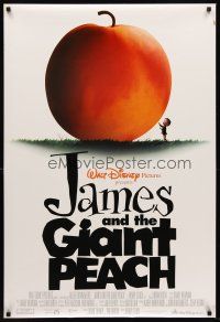 9k399 JAMES & THE GIANT PEACH DS 1sh '96 Walt Disney stop-motion fantasy cartoon!