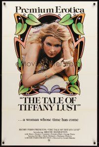 9k701 TALE OF TIFFANY LUST 1sh '81 Radley Metzger premium erotica, her time has come!