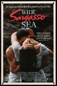 9k784 WIDE SARGASSO SEA 1sh '93 Karina Lombard, Nathaniel Parker, sexy romantic image!