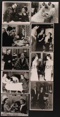 9m050 LOT OF 9 BETTE DAVIS REPRO STILLS '80s images of the actress in some of her best roles!