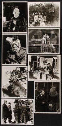 9m051 LOT OF 8 LON CHANEY SR. REPRO STILLS '80s several images from Laugh Clown Laugh + more!