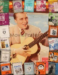 9m037 LOT OF 25 SHEET MUSIC '20s-50s Bing Crosby, Eddie Cantor, great songs from musicals!