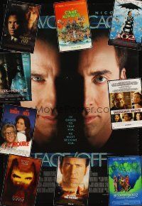 9m065 LOT OF 40 UNFOLDED DOUBLE-SIDED ONE-SHEETS '93 - '05 Face/Off, Gods and Monsters & more!