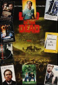 9m066 LOT OF 39 UNFOLDED DOUBLE-SIDED ONE-SHEETS '91 - '07 Land of the Dead, Lord of War & more!