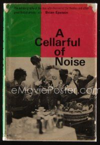9m202 CELLARFUL OF NOISE first edition hardcover book '64 the man who discovered The Beatles & more!