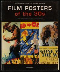 9m225 FILM POSTERS OF THE 30s first edition softcover book '03 The Essential Movies of the Decade!