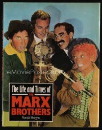 9m214 LIFE & TIMES OF THE MARX BROTHERS first edition hardcover book '92 an illustrated biography!