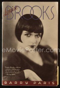 9m239 LOUISE BROOKS first Anchor Books edition softcover book '90 an illustrated biography!