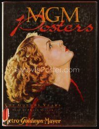 9m218 MGM POSTERS first edition hardcover book '94 decade-by-decade full-color visual history!