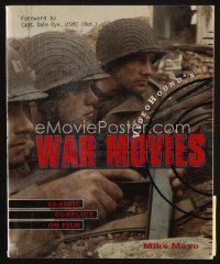 9m247 WAR MOVIES first edition softcover book '99 details 201 of the most significant ones!