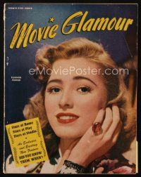9m172 MOVIE GLAMOUR vol 1 no 1 magazine 1945 head & shoulders portrait of pretty Eleanor Parker!