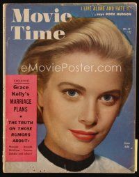 9m186 MOVIE TIME magazine December 1955 Grace Kelly's Marriage Plans, rumors about Marilyn Monroe!