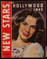 9m176 NEW STARS OVER HOLLYWOOD magazine 1945 Jennifer Jones' Journey to Stardom, Gregory Peck