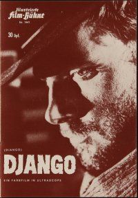 9m354 DJANGO German program '66 Sergio Corbucci spaghetti western, different images of Franco Nero!
