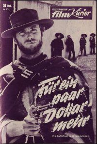 9m356 FOR A FEW DOLLARS MORE German program '66 Sergio Leone classic, Clint Eastwood, different!