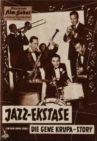 9m357 GENE KRUPA STORY German program '60 different images of Sal Mineo as jazz legend Gene Krupa!
