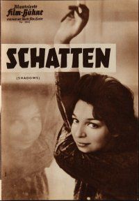 9m384 SHADOWS German program '61 John Cassavetes beatnik counter-culture movie, different images!