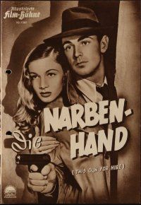 9m388 THIS GUN FOR HIRE German program '52 different images of Alan Ladd & sexy Veronica Lake!