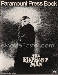9m279 ELEPHANT MAN pressbook '80 John Hurt, Anthony Hopkins, directed by David Lynch!