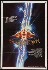 9p381 BRAINSTORM Aust 1sh '83 the door to the mind is open, the ultimate experience!