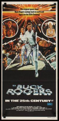9p522 BUCK ROGERS Aust daybill '79 classic sci-fi comic strip, art of Gray & Gerard by Gadino!