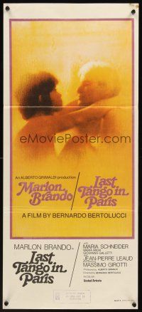 9p750 LAST TANGO IN PARIS Aust daybill '73 Marlon Brando, Maria Schneider, Bernardo Bertolucci