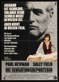 9p245 ABSENCE OF MALICE German '81 Paul Newman, Sally Field, Sydney Pollack, cool design!
