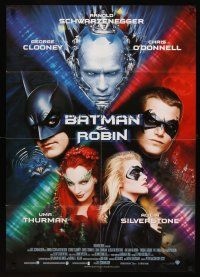 9p248 BATMAN & ROBIN German '97 Clooney, O'Donnell, Schwarzenegger, Thurman, Silverstone!
