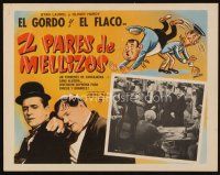 9p059 OUR RELATIONS Mexican LC R60s great images of Stan Laurel & Oliver Hardy!
