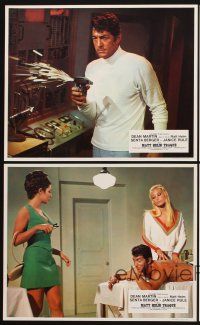 9p153 AMBUSHERS 8 style B French LCs '67 Dean Martin as Matt Helm, sexy Senta Berger!