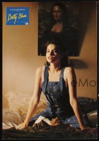 9p217 BETTY BLUE 3 French LCs '86 Jean-Jacques Beineix, Jean-Hughes Anglade, Beatrice Dalle!