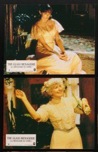 9p165 GLASS MENAGERIE 8 French LCs '87 Paul Newman's movie based on Tennessee Williams' play!